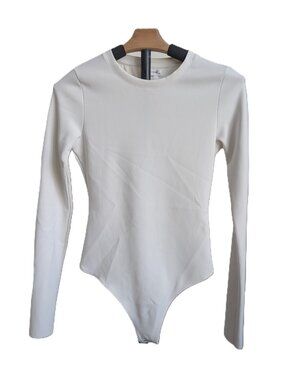 Good American Sculpting Long Sleeve Scuba Bodysuit | Small
